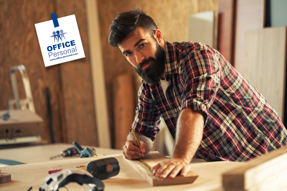 Tischler, Schreiner, Mann, Holz, Werkstatt, Werkzeug