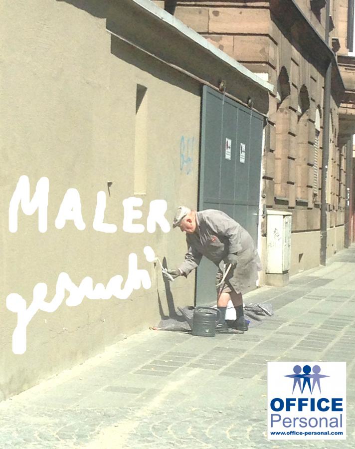 Maler mit Logo