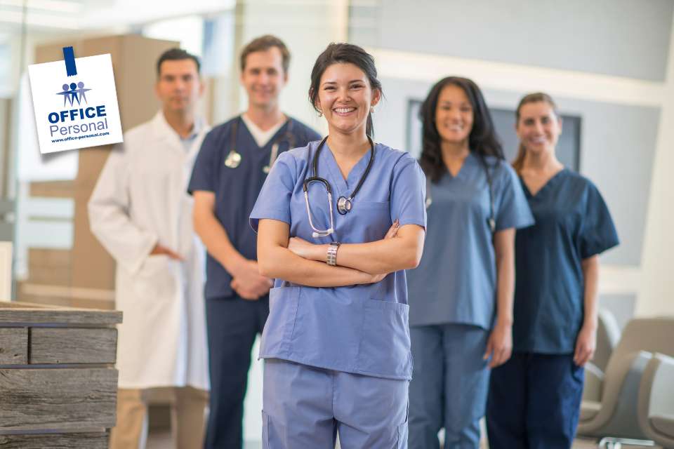 Pflegefachkraft, Altenpflegerin, Pflegeheim, Krankenhaus, Team, Mann, Frau