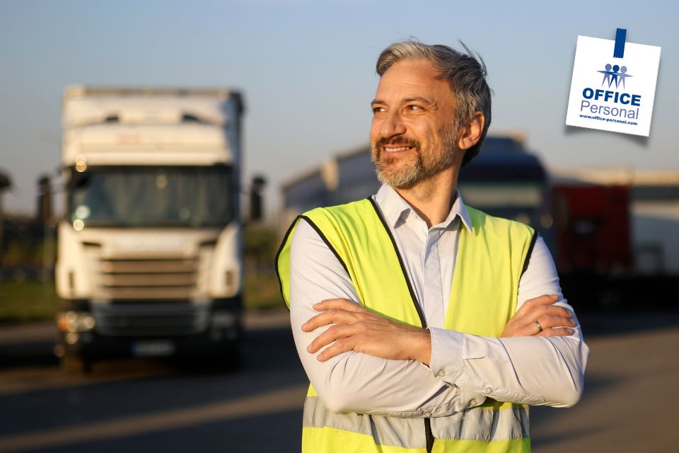 Berufskraftfahrer, LKW, Fahrer, Mann