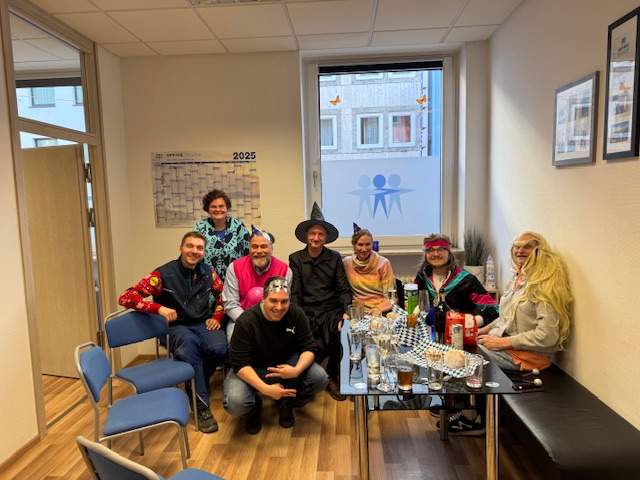 Faschingstreiben 2025 bei OFFICE Personal