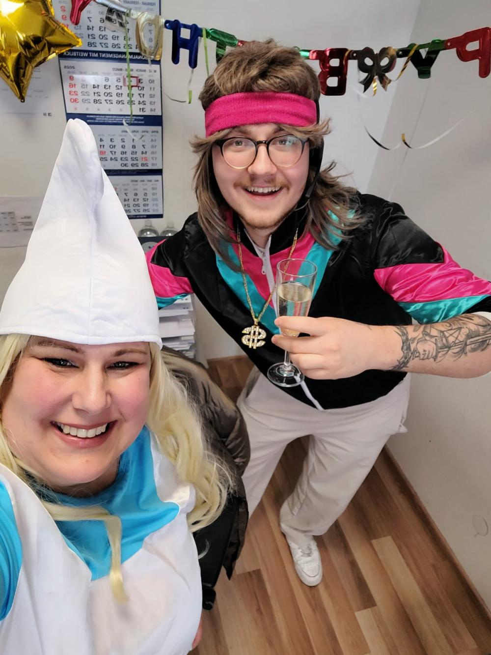 Faschingstreiben 2025 bei OFFICE Personal