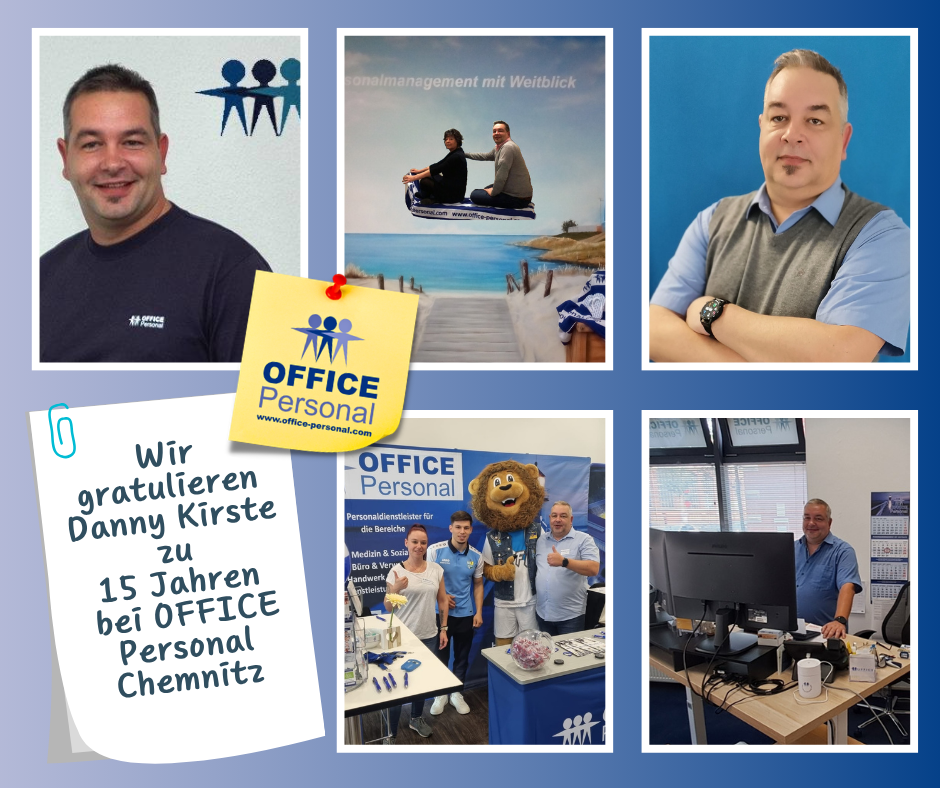 15-j&auml;hriges Jubil&auml;um