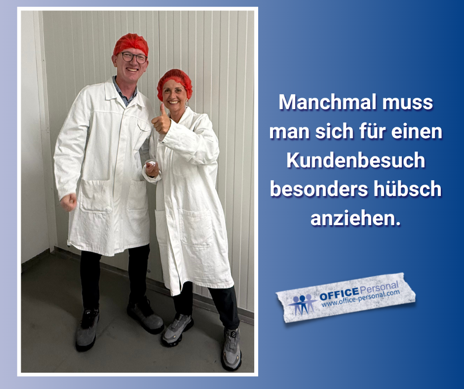 Besonderes Outfit für Kundenbesuch Besonderes Outfit für Kundenbesuch