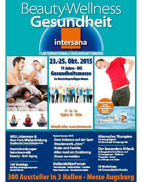 Intersana Messe 23.10.2015