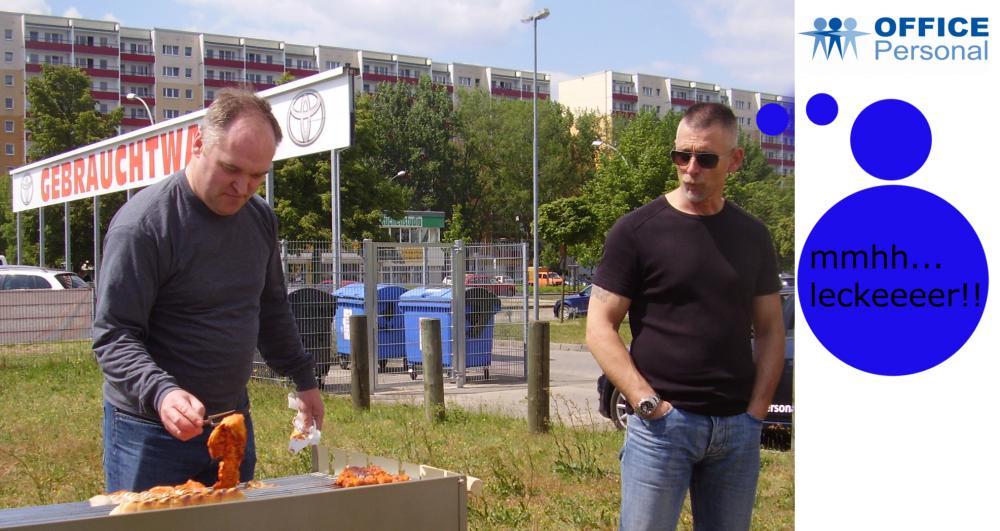 Berlin am Grill - Zeitarbeit ganz lecker!